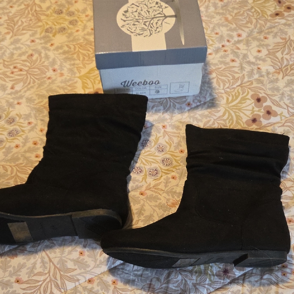 Weeboo Women's Black Boots